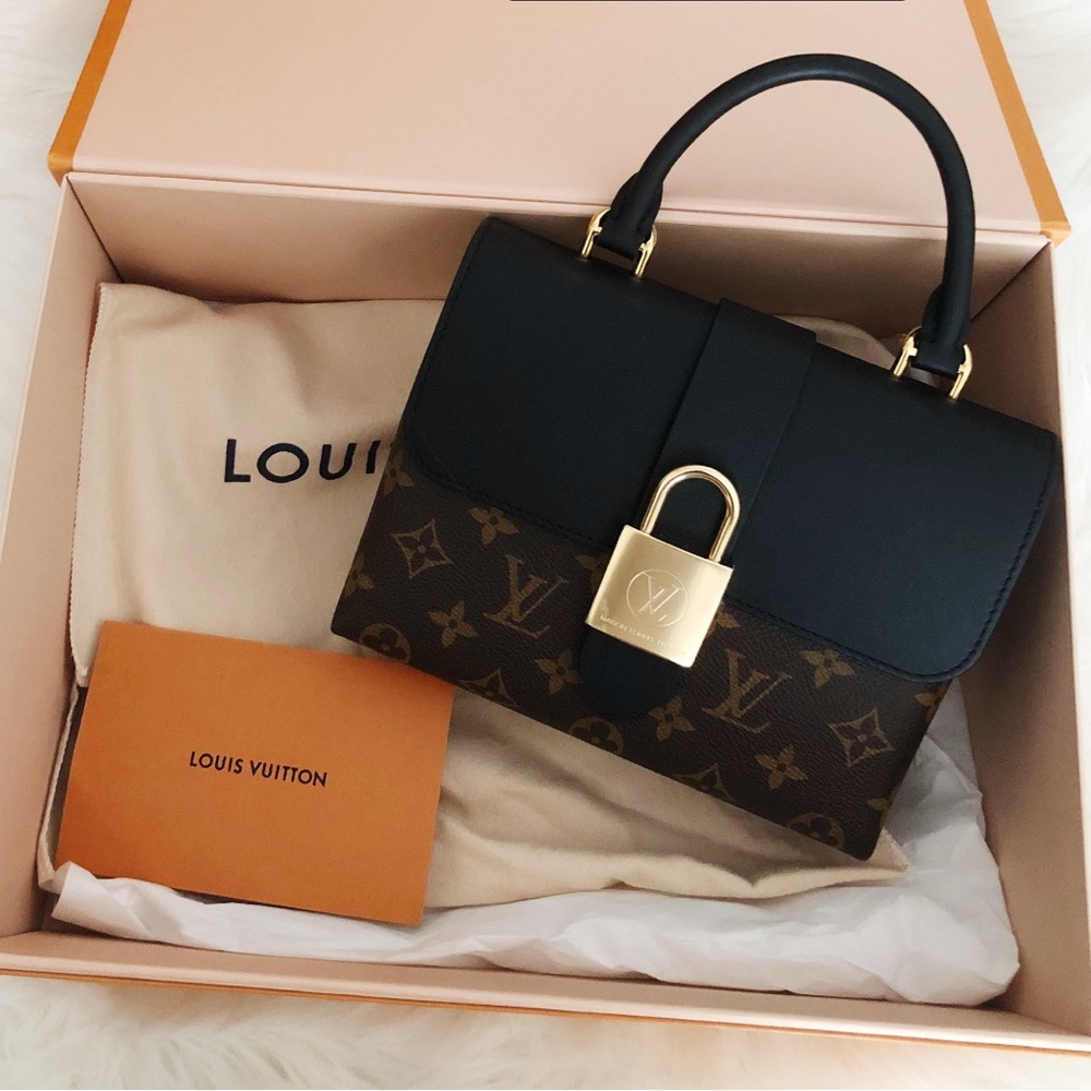 Louis Vuitton Locky BB Monogram Brown and Black Mini Bag